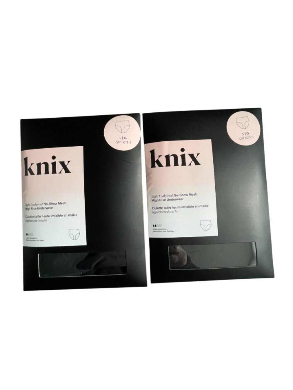 Knix Light Leakproof No-Show Mesh High Rise (2)